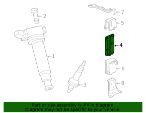 Toyota Highlander 11-13 hybrid engine computer ECU