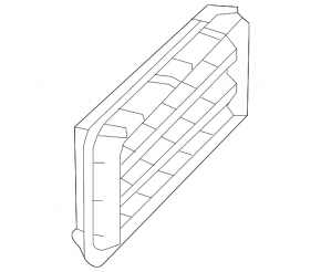 Left ventilation shield Kia Sorento 21-25