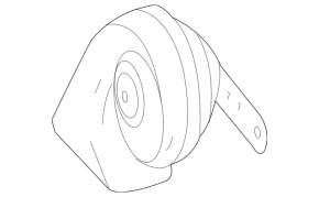Low signal Mercedes GLS-class X166 13-19 with bracket
