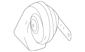 Low signal Mercedes GLS-class X166 13-19 with bracket