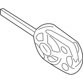 Ford C-max MK2 13-18 4-button key