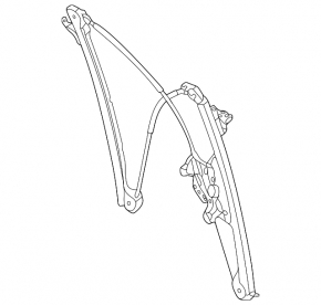 Window lifter with motor front right Mazda CX-30 20-