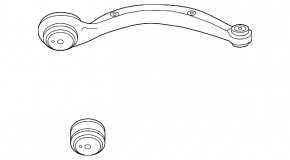 Lower front left control arm for Land Rover Range Rover Velar 2021-2024