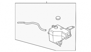 Cooling expansion tank Nissan Murano 25-26