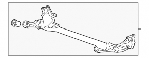 Chevrolet Volt 11-15 rear beam
