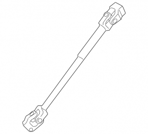 Steering cardan shaft BMW 3 F30 12-18 AWD