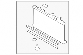 Subaru Crosstrek 16-17 Water Cooling Radiator