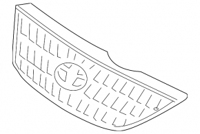 Radiator grille Toyota Solara 2.4 04-06
