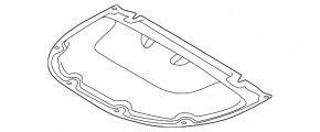Lexus CT200h Hood Insulation 11-17