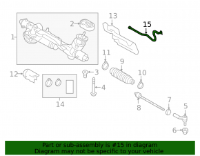 VW Jetta 19- Steering Rack Wiring