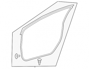 Lexus GX 24-26 front left door seal