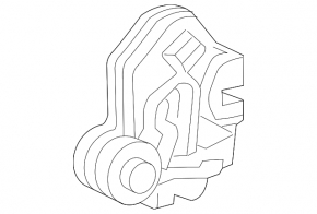 Rear right door lock Lexus RX350 RX450h 10-15