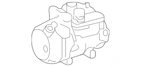 Lexus RX450h 16-19 Air Conditioning Compressor