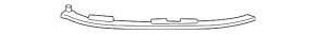 Front bumper lip mount left Chevrolet Sonic 12-20