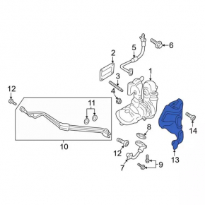 Collector Guard Ford Fusion mk5 13-20 1.5T