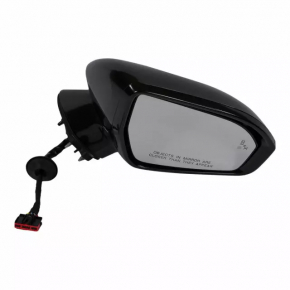 Right side mirror complete Lincoln MKX 16-17 BSM, turn signal