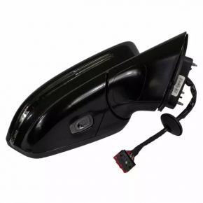 Right side mirror complete Lincoln MKX 16-17 BSM, turn signal