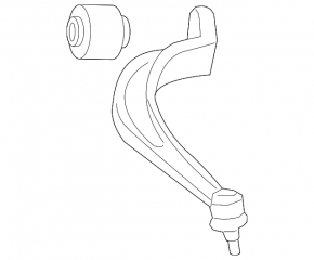 Lower control arm, front right, rear, Audi E-Tron 19-23