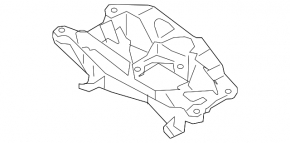 Audi Q7 21-25 automatic transmission crossmember