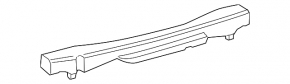 Rear bumper absorber Toyota Sequoia 08-16 broken