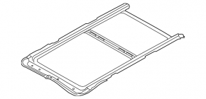 Subaru Forester 19-24 SK frame hatch mechanism