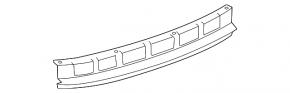 Rear bumper mount center lower VW Touareg 11-17