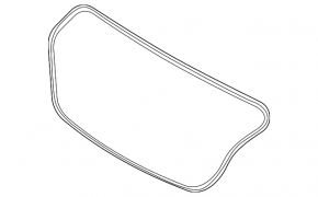 Kia K5 21-24 trunk lid seal