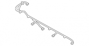 Hyundai Sonata 11-15 Rear Bumper Reinforcement Wire