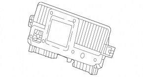 Parking sensor control unit Mercedes W213 E 17-18
