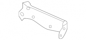 Front Right Fender Bracket Nissan Rogue 14-20