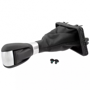 Ford Escape MK3 17-19 Black Leather Gear Shift Knob with Cover