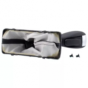 Ford Escape MK3 17-19 Black Leather Gear Shift Knob with Cover