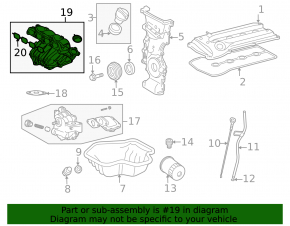 Intake manifold Toyota Rav4 2.5 10-12