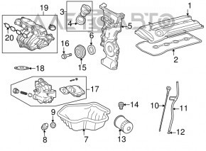 Intake manifold Toyota Rav4 2.5 10-12