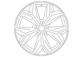 Wheel rim R18 VW Atlas 24-25 41V style