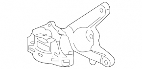 Engine mount left Chevrolet Bolt EV 17-23