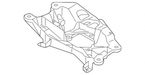 Automatic transmission bracket Audi A6 C7 12-18 AWD