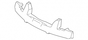 Front Bumper Absorber Toyota Camry v30