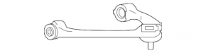 Upper control arm front right Infiniti Q50 14-