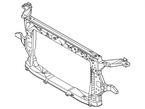 Hyundai Venue 20-25 1.6" radiator panel