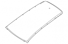 Roof metal Nissan Rogue 14-20