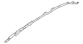 Airbag side curtain right Subaru Impreza WRX GH 09-14 5d