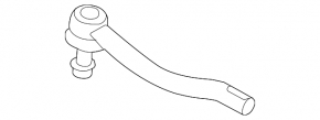 Left steering tip for Nissan Murano 15-24