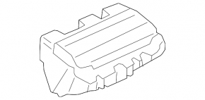 Passenger airbag in the dashboard of a Ford Transit Connect MK2 13-18