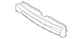 Lower radiator duct Ford Escape MK4 20- type 2 broken mount