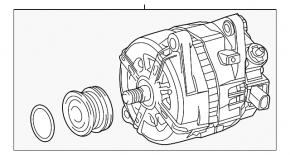 Generator Lexus RX350 16-22