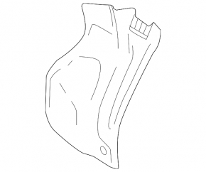 Exhaust manifold guard for Volvo XC60 22-25 B5