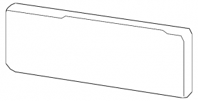 Rear left reflector for Honda Crosstour 2013-15