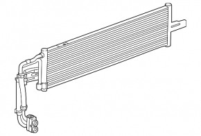 Chevrolet Cruze 16-oil cooling radiator