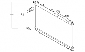 Radiator cooling water Subaru Forester 19- SK